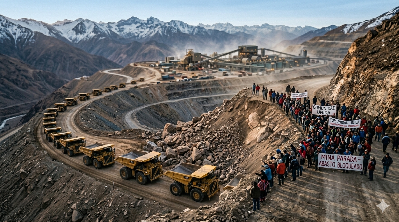 Riesgo geopolítico y cadena de suministro en la minería LATAM